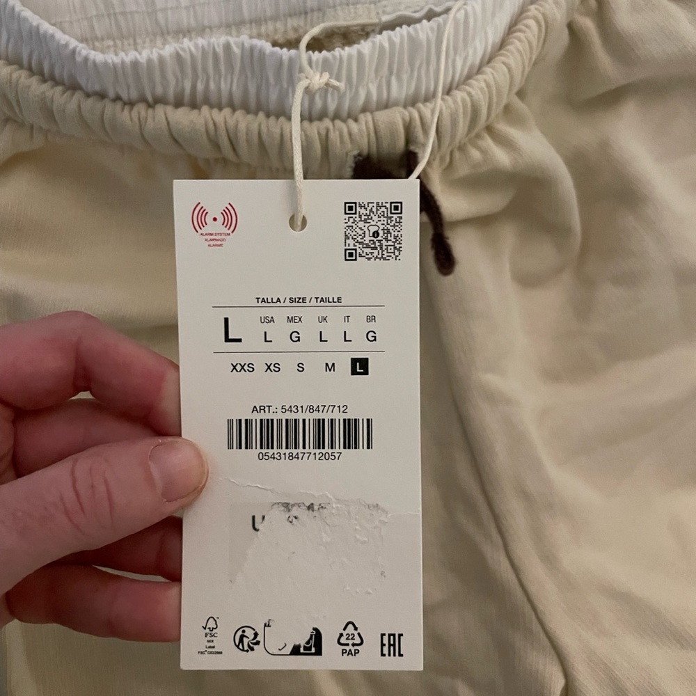 Zara Double Waisted Wide Leg Pant_NWT - Picture 5 of 6